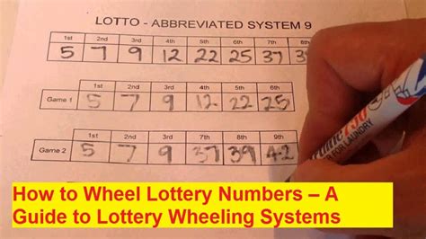 lottery wheeling system|free lottery wheeling systems combinations.